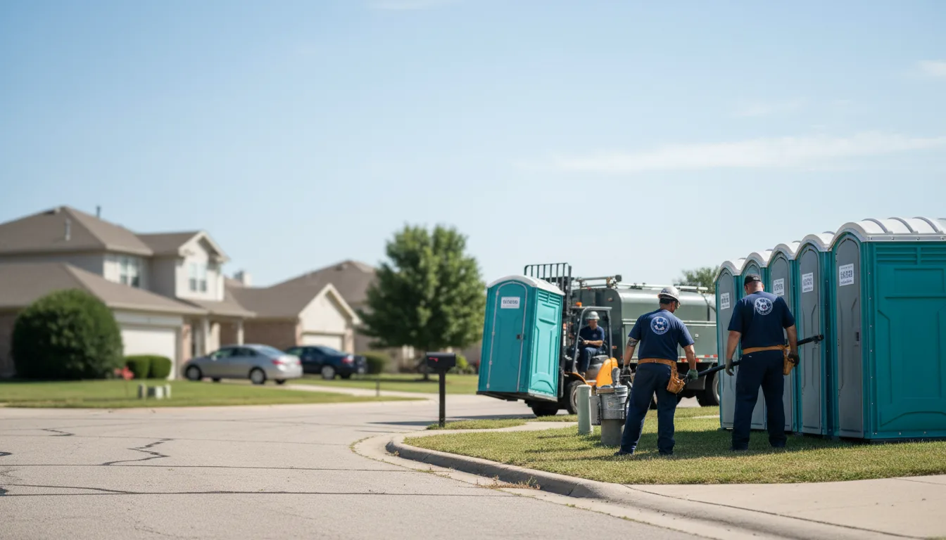 Porta Potty Rental in Mercedes, TX near me